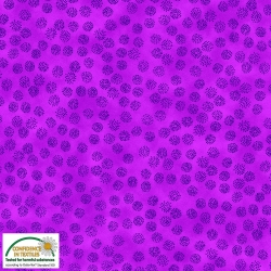 Purple on Pink Flower Dots - Quilters Coordinates
